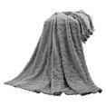 thumbnail image 1 of Manta de forro polar para sofá: mantas súper suaves y acogedoras para mujeres, linda manta pequeña para niñas, manta de cama de lujo, antiestática, suave y esponjosa, de microfibra, 70 x 100 cm., 1 of 8