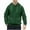 Green, variant on DeHolifer Sweatshirts for Men Solid Color Drawstring Pockets Hoodies Sweatshirts Long Sleeve Pullover Tops Green 2XL