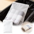 thumbnail image 2 of Large Capacity Breathable Storage Bags, Clear Frosted Polyester Organizer with Zipper, for Bedding Blankets Comforters Quilts Duvets, Travel Storage Solution, Maximize Closet Space, 2 of 4