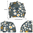 thumbnail image 3 of KLL Flowers and Bee Winter Fall Beanie Knit Hats for Men & Women - Warm & Soft Stylish Toboggan Caps for Cold Weather, 3 of 6