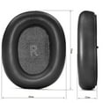 thumbnail image 4 of Premium Ear Cushions for Bang & Olufsen Beoplay H95, Protein Leather, Memory Foam, Black, 4 of 7