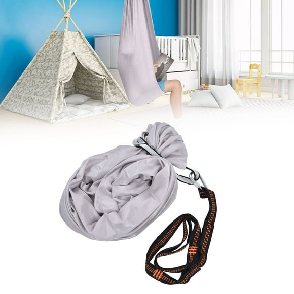 Aerial Silk, Safe Breathable Elastic Hammock Yoga Hammock Yoga Swing Strength Training Inversion Equipment for Yoga Swing, Yoga Sling, Aerial Dance, Yoga Starter Kit for All Levels