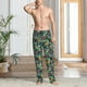thumbnail image 2 of Balery Dinosaur Plays Soccer Pantalones de pijama para hombre, pijama ultraligero, pantalón de descanso-X-Large, 2 of 6