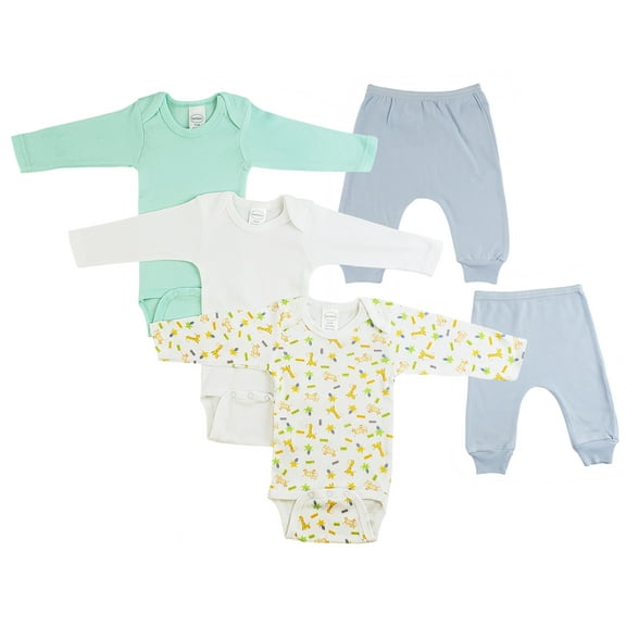 Infant Boys Long Sleeve Onezies and Joggers
