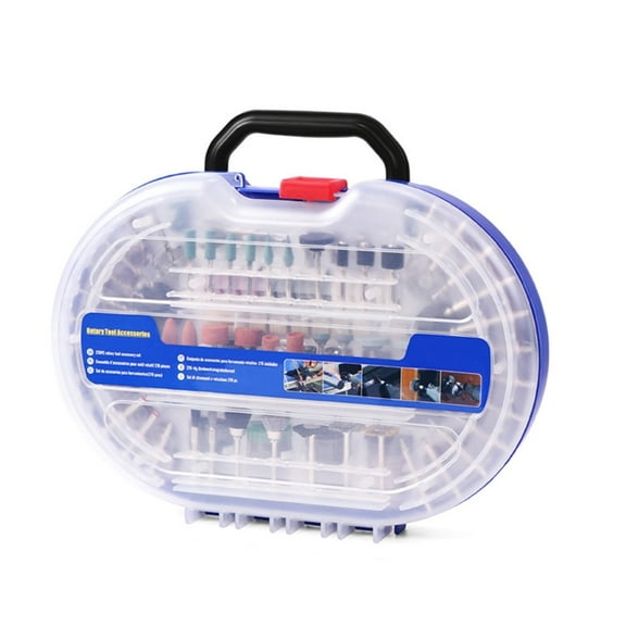Completes 276 Piece Set of Rotary Tool Attachments Kits Grinding Heads for DIY Enthusiasts and Professional Craftsmen
