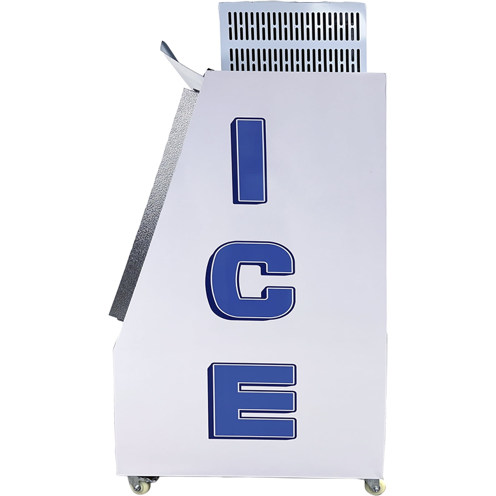 1699L Commercial Ice Merchandiser Freezer – 60 cu.ft Outdoor 2-Door Ice Storage Display Freezer, –32°F to 0.4°F, R290 Refrigerant, Digital Control, Air-Cooled, 110V Heavy-Duty Ice Storage Cabinet