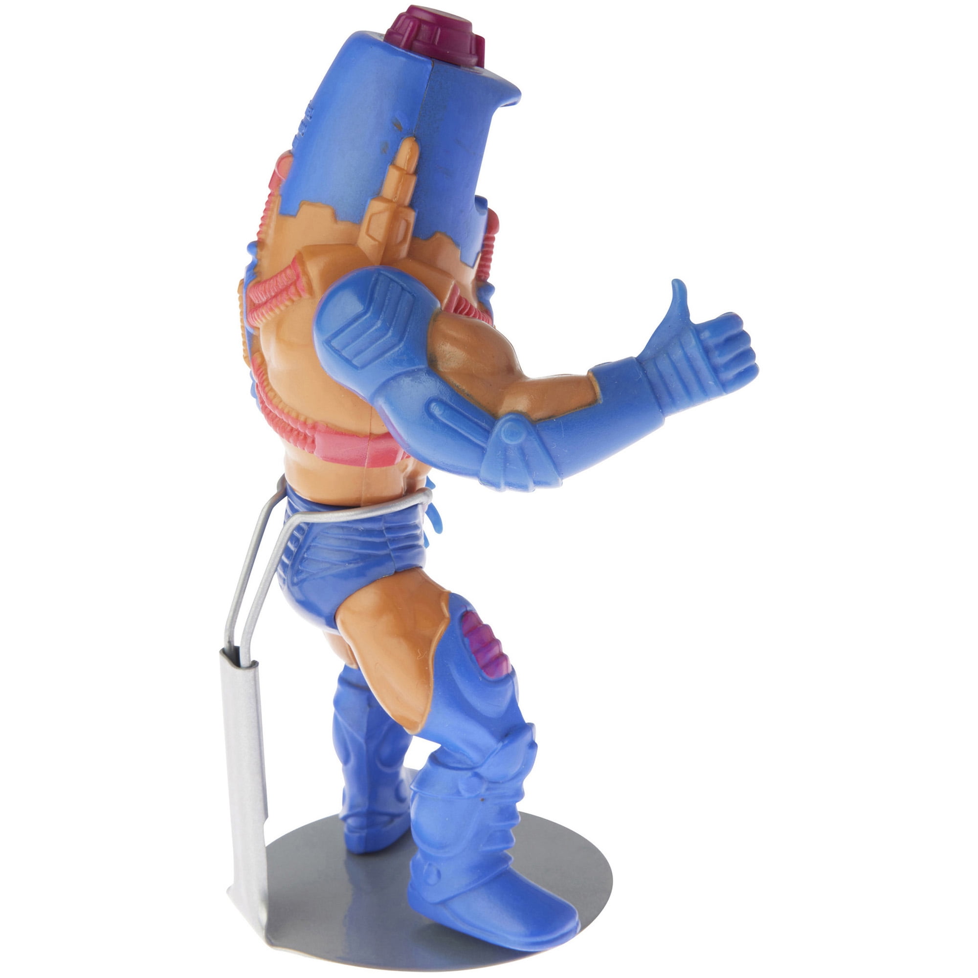 Plymor DSP-25S Silver Adjustable Action Figure Stand, fits 4.5, 5, and 5.5 inch Action Figures, Waist is 1" - 1.5" wide, 3" - 3.5" around, Pack of 6