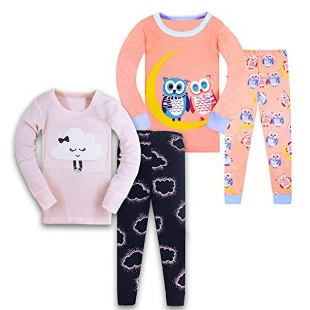 Girls soft pjs hotsell