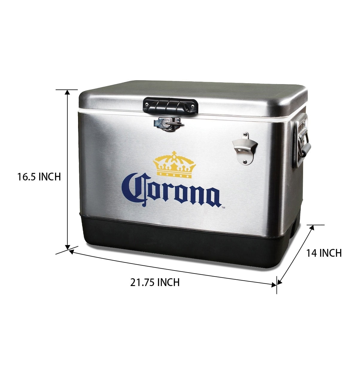 Aluminium Corona Beer Cooler Box With Bottle Opener BRAND NEW