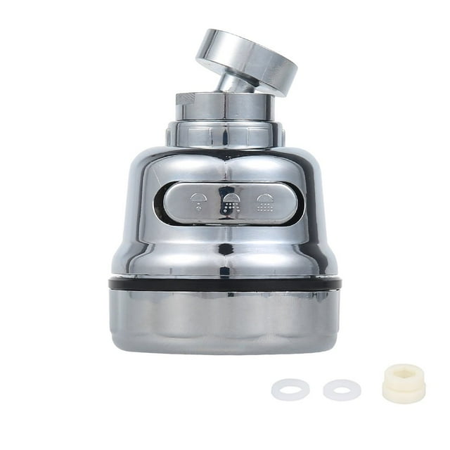 Kitchen Tap Spray Head Faucet Sprayer Attachment Avoids Water Splash with 3 Modes Adjustment Save Water