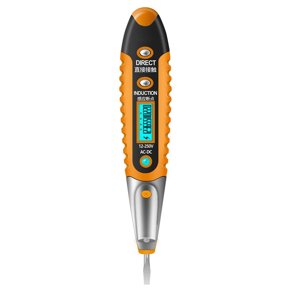AC//DC 12-250V LCD Digital Voltage Test Pen Detector Tester Screwdriver Pen