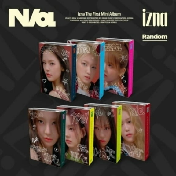 Izna - N/A - Izna Version - incl. ID Cover, 7pc Photocard Set, 2 Selfie Photocard, Mini Poster Manual Card - Music & Performance - CD