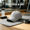 thumbnail image 4 of TELOLY 2026 New Baseball Cap Versatile Sunscreen for Men and Women in Spring and Summer Maga Hat Quick Drying Breathable Peaked Cap Sun Hats for Women,Light Gray, 4 of 4
