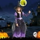 thumbnail image 5 of Disfraz de bruja Spooktacular Creations, disfraz de bruja, ropa de carnaval, disfraz de Halloween de 2 piezas, conjunto de lujo para niñas, 5 of 5