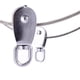 thumbnail image 5 of Bloque de polea simple M25 de 4 piezas, rodillo de polea de acero inoxidable 304, cable de alambre de polea con gancho giratorio de grúa con carga de 331 lb/150 kg, 5 of 5