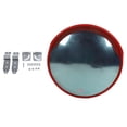 thumbnail image 2 of 30 Inch Wide Angle Curved  Mirror With Adjustable Stand, PC Material, Clear Field Of Vision, Impact , Shatterproof, ABS Backing, 2 of 8