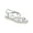 Silver Smooth, variant on Womens Juune Faux Leather Toe-Post Slingback Sandals