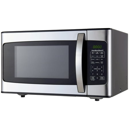 Hamilton Beach 1.1 Cu. Ft. 1000W Stainless Steel (Best Countertop Microwave 2019 Reviews)