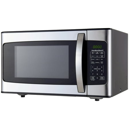 Hamilton Beach 1.1 Cu. Ft. 1000W Stainless Steel (The Best Countertop Microwave 2019)