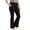Black, variant on Women’s Flared Yoga Pants with Pockets | Tummy Control | Squat Proof | Different Touch