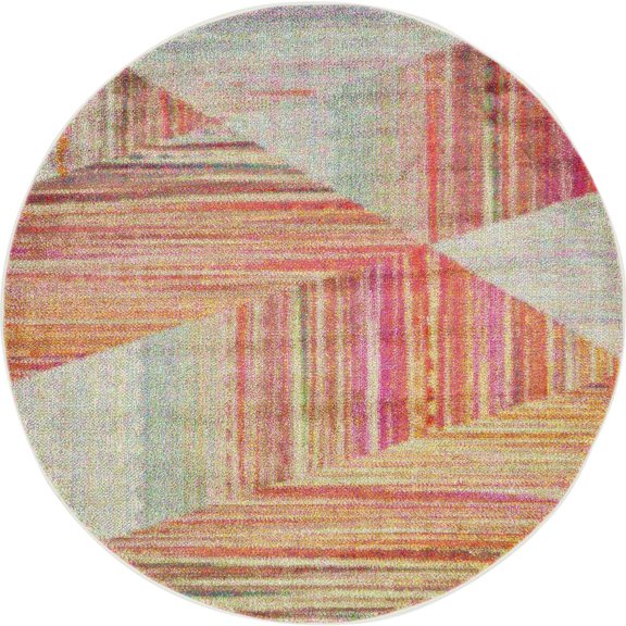 Unique Loom Quartz Lyon Rug, Multi (6' 0 x 6' 0)