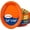 Orange, variant on Oval White Plastic Plates for World Cup, 4th of July, 100 Count Disposable Plates for Parties, Picnics & Outdoor Celebrations (10" x 12")