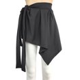thumbnail image 3 of Plus Size Women'S Lightweight Strapping Sports Skirt With Scarf For Yoga Ballet And Dance, 3 of 4