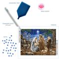 thumbnail image 3 of Diamond Dotz Let us Adore Him Diamond Painting Kits for Adults - Diamond Art Kits a Relaxing Creative Craft Kit with Dotz Gems 22.4x30.3, 3 of 4