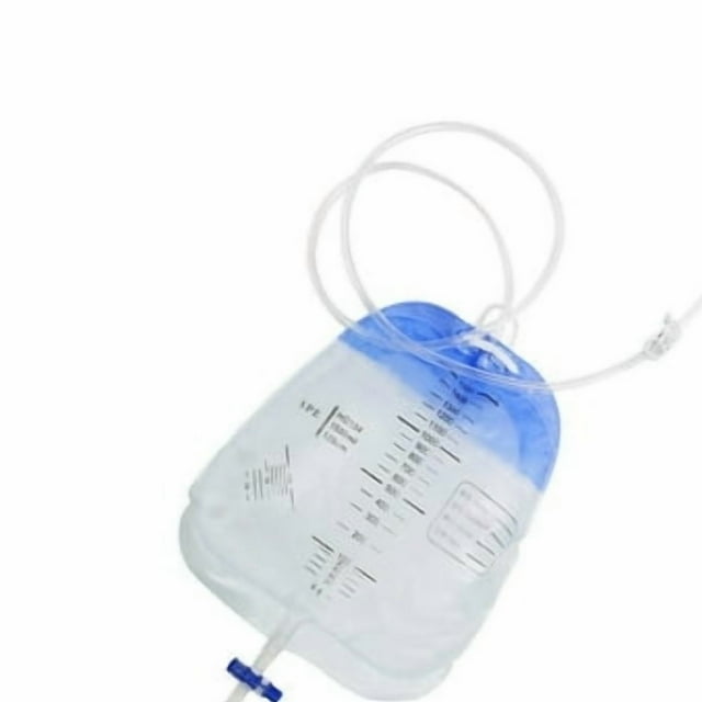 5000ml Urinary Bag with Clear Scale Reusable Tract Pocket Water Bottle Lightweight Drainage Bag Anti Reflux Valve Device Pack 100 Pieces