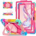 thumbnail image 1 of Scnioy Funda Para Samsung Galaxy Tab S10 Lite/S10 Fe/S9 Fe 10,9 Pulgadas Samsung Tab S9 11 Pulgadas Funda Resistente Para Tableta Galaxy S10 Con Soporte Para Bolígrafo Soporte Giratorio 360 Correa Par, 1 of 5