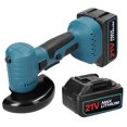 thumbnail image 1 of Cordless 20V Brushless Angle Grinder with 180° Rotatable Head, 16800 RPM No-Load Speed, Metal Protection Cover & Constant Speed Button – Portable Mini Grinder for Tile Cleaning, Wood/Plastic Cutting,, 1 of 6
