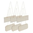 thumbnail image 4 of LABELEPH DIY Wood Hanging Boards Natural Wood Color Drawing Board 6Pcs 0.6X3.9X11In, 4 of 6
