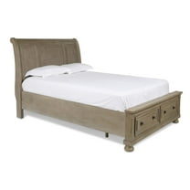 New Classic Allegra 5-Piece Wood California King Bedroom Set in Pewter
