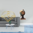thumbnail image 2 of Elegante servilletero de mesa y moderno reloj de escritorio con forma de globo terráqueo para hotel, bar, cafetería, oficina, estante, comedor, decora, 2 of 8