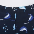 thumbnail image 7 of Rhuody boys swim set 4XL Classic 2025 New Swim Set Cartoon Swim Trunks And Cap For Kids Navy, 7 of 7