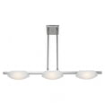 thumbnail image 1 of Nido Frosted SemiFlush or Pendant, Matte Chrome, 1 of 1