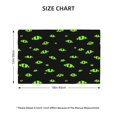 thumbnail image 4 of Placemats Set Of 4 / 6, Green Eye Pattern Placemats For Dining Table Indoor/Outdoors Heat Resistant Washable Placemats 18" X 12", 4 of 8