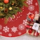 thumbnail image 4 of Decoración navideña, adornos navideños, regalos navideños, falda para árbol de Navidad, decoración navideña, falda para árbol, decoración para árbol de Navidad, adornos, decoraciones para el hogar, 4 of 7