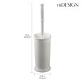 thumbnail image 4 of Escobilla para inodoro mDesign Hyde Collection, color gris claro, 4 of 9
