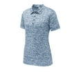 thumbnail image 4 of Sport-Tek Ladies Posicharge Electric Heather Polo, 4 of 4