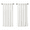 Natural-34"W x 40"L (Pack of 2), variant on Burlap Blackout Curta96 Inch Length 2 Panels Black Out Flax Linen Primitive Rustic Country Modern Farmhouse Thermal Drapes For Bed