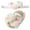 Yellow, variant on Ame Fashion Baby Girl Polka Dot Net Yarn Cotton Bowknot Princess Shoes Toddler Soft Sole Walking Shoes Headband Set 0-18 Months