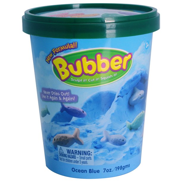 Bubber® Sculpting Dough, 7 oz. Bucket, Blue