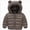 A63-Coffee, variant on Boys And Cotton Padded Jackets Lightweight Down Jackets Childrens Cotton Padded Jackets Childrens Clothing,Cotton Padded Jacket 12-18 Months