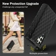 thumbnail image 6 of Crossbody Wallet Case for Samsung Galaxy S25 Ultra,[RFID Blocking] Credit Card Holder with Should Strap & Lanyard, PU Leather Zipper Purse Magnetic Flip Cover For Samsung Galaxy S25 Ultra,Black, 6 of 11
