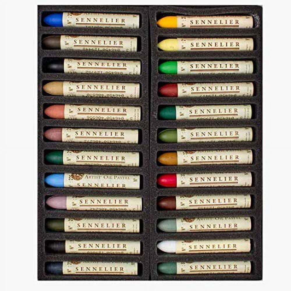 Sennelier Oil Pastel Set, 24-Colors, Landscape