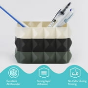 GEEETECH Black PETG 3D Printer Filament 1.75mm, Dimensional Accuracy +/-0.03mm, 1kg (2.2lbs) , 1080 Feet （330m）per Roll, Vacuum Packaging, Toughness Enhanced, Fit for Most 3D FDM Printer