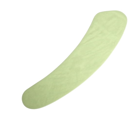 Toilet Seat Cover Liner, Green Plush Self-Adhesive Warm Comfortable, 1 Piece Universal Fit For Standard Elongated Round Toilets, For Home Bathroom Dorm Travel Reusable Soft Cushion Pad