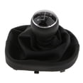 thumbnail image 4 of koolsoo 6 Speed er Gear Knob GAITOR BOOT Black For 2003-2010, 4 of 7