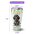 thumbnail image 5 of German Shorthaired Pointer Gsp Mother Book Lover Happy Mother's Day 30oz Stainless Steel Tumbler Insulated Cup with Lid GSP Lover Dog Gift - 03004, 5 of 5